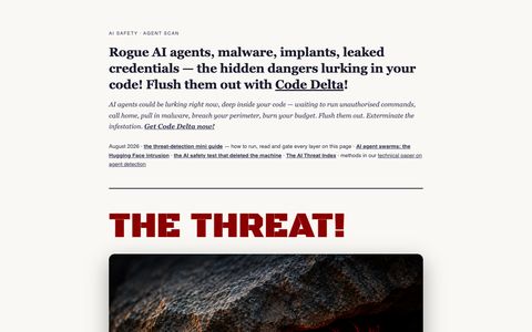 AI agent dangers
