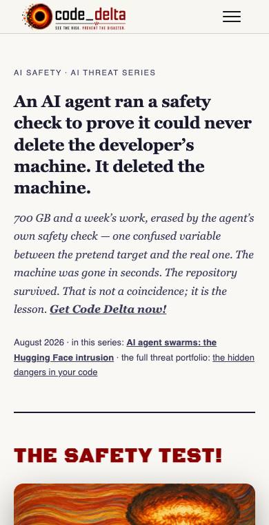 The 700 GB deletion
