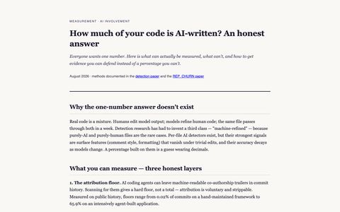How much code is AI-written?
