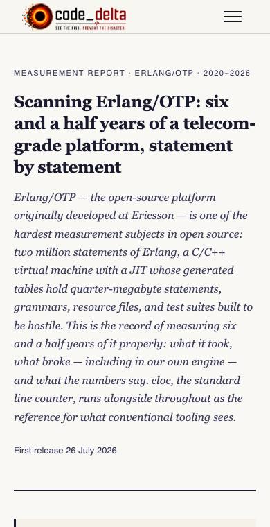 Erlang/OTP scanned